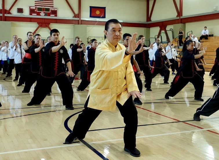 Grandmaster Doc Fai Wong Performing Tai Chi Long Form