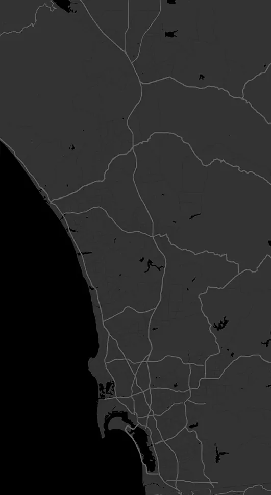 San Diego County Map