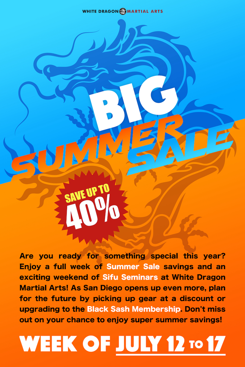 White Dragon's Big Summer Sale 2021