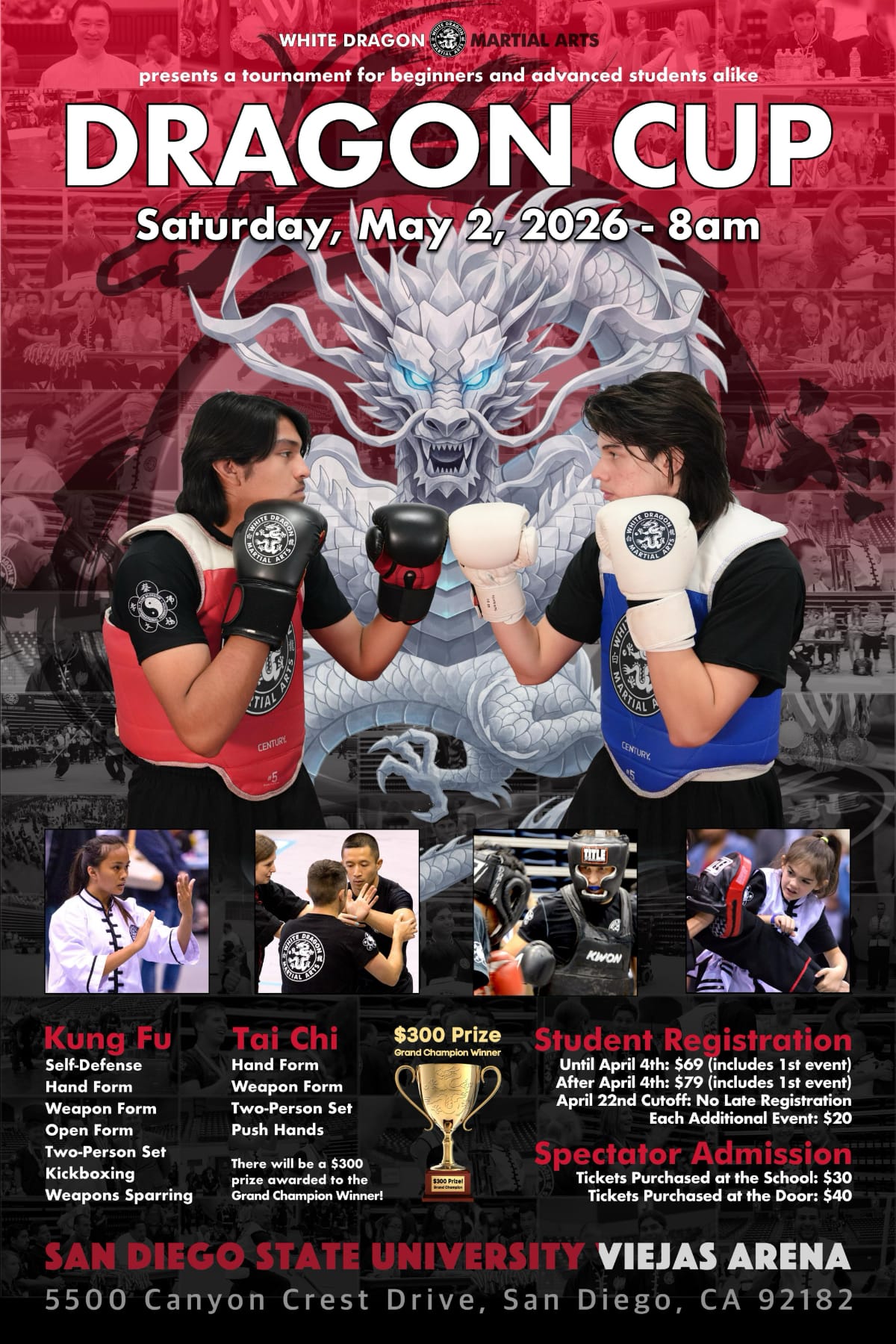 White Dragon Martial Arts Dragon Cup - Main 2026 White Dragon Martial Arts Dragon Cup 2026